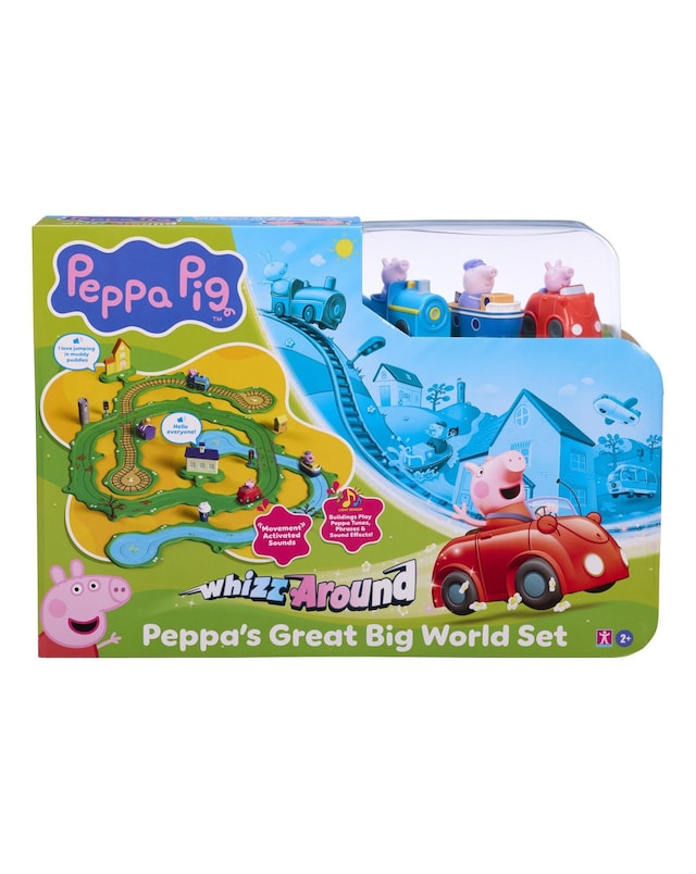 Peppa Pig Whizz Around Great Big World Set