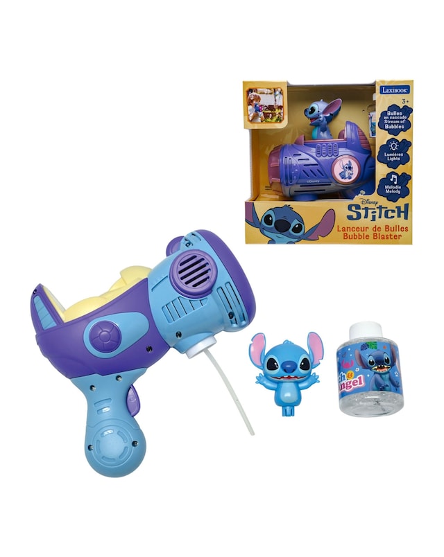 New In - Stitch 3D Bubble Gun