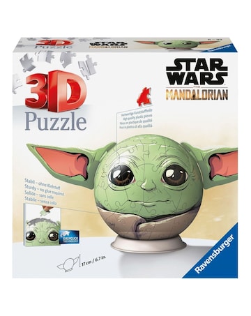 Star Wars Grogu with Ears 3D Puzzle Ball, 72pc