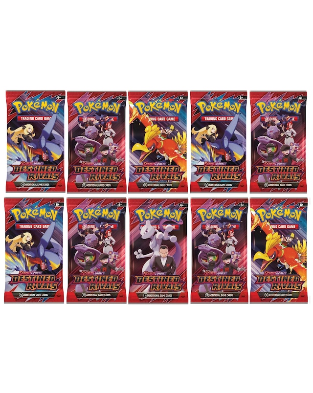 Pokemon Scarlet & Violet Destined Rivals Booster  - 10 Pack