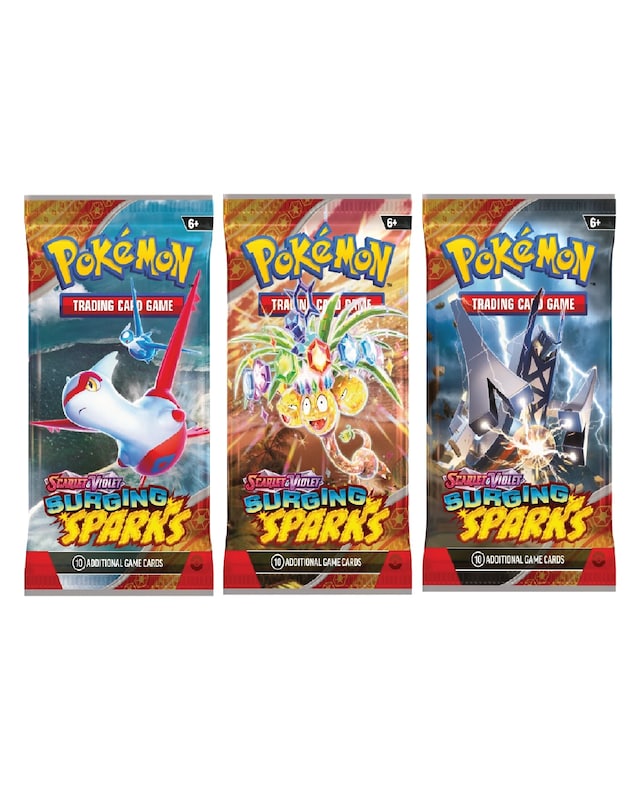 Pokemon TCG Surging Spark -  Booster Pack * 3