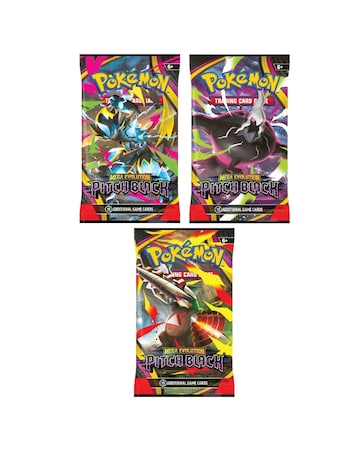 Pokemon TCG: Mega Evolution Pitch Black - Booster - 3 Pack