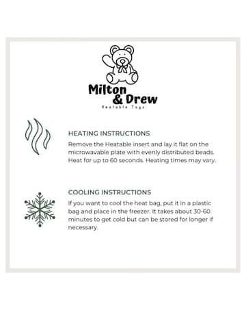 Milton & Drew Heatable Cuddly Giraffe