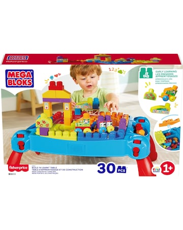 Mega Bloks Build N Learn Table