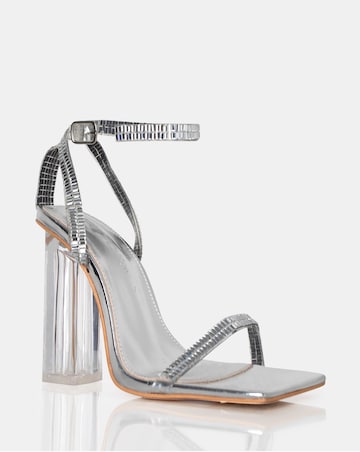 Public Desire Onyx Wide Fit Sandals