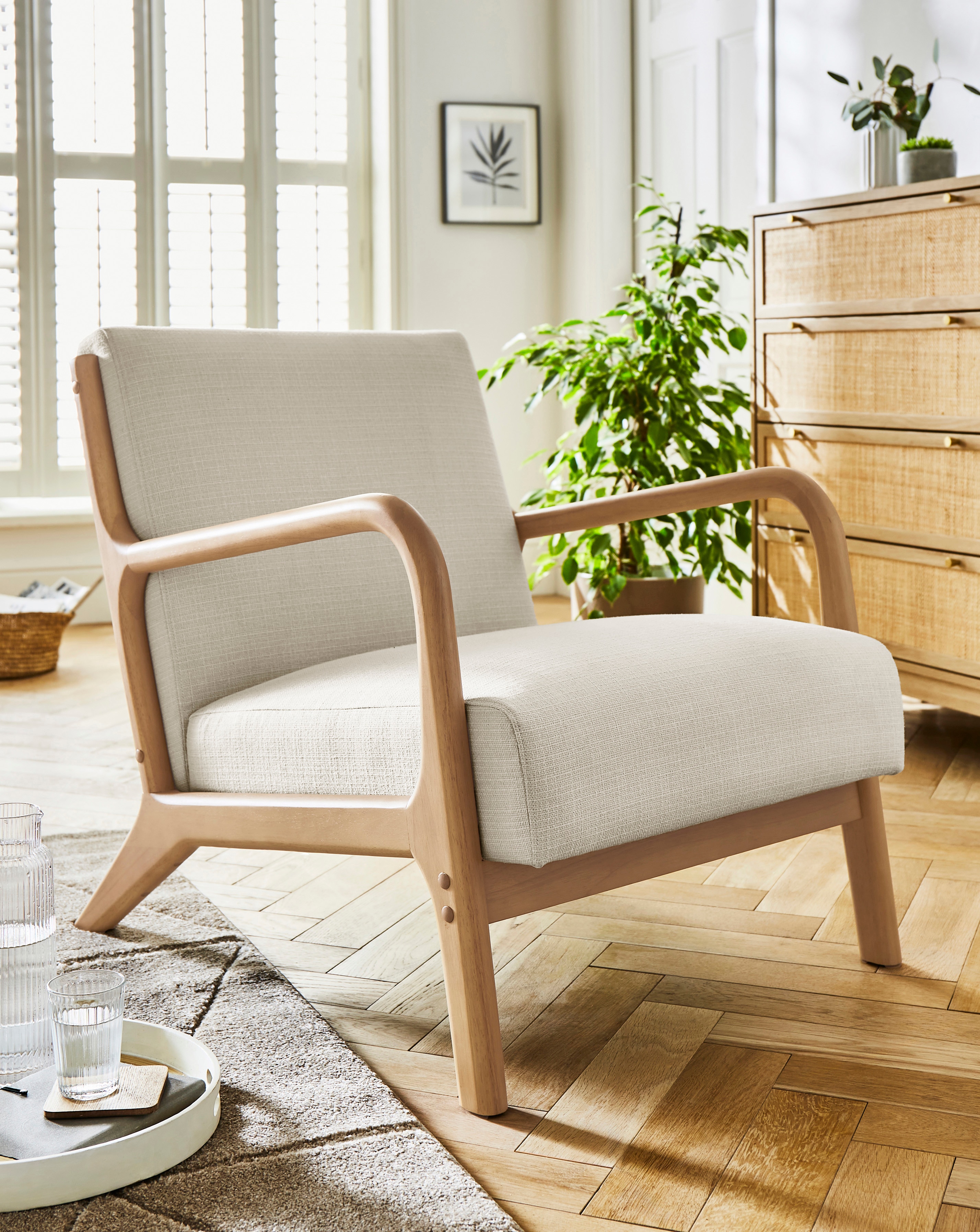 Fletcher Wooden Armchair