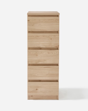 Clayton 5 Drawer Tallboy