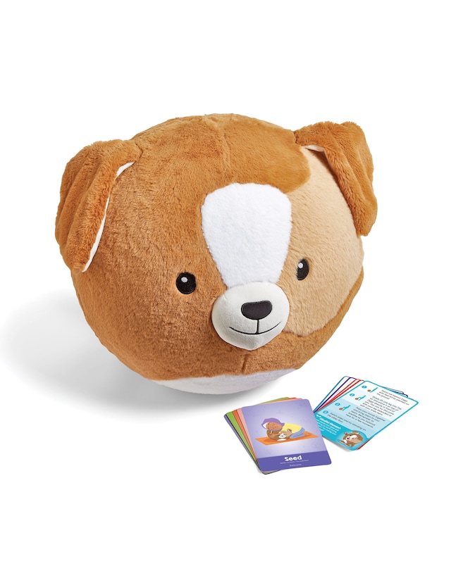 Yoga Ball Buddy with BubblePlush (Dog)