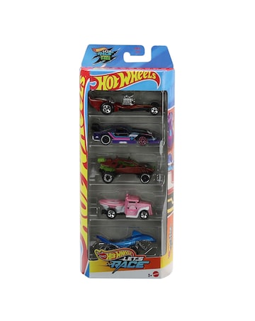 Hot Wheels Basic Car 5 Pack: Let's Race