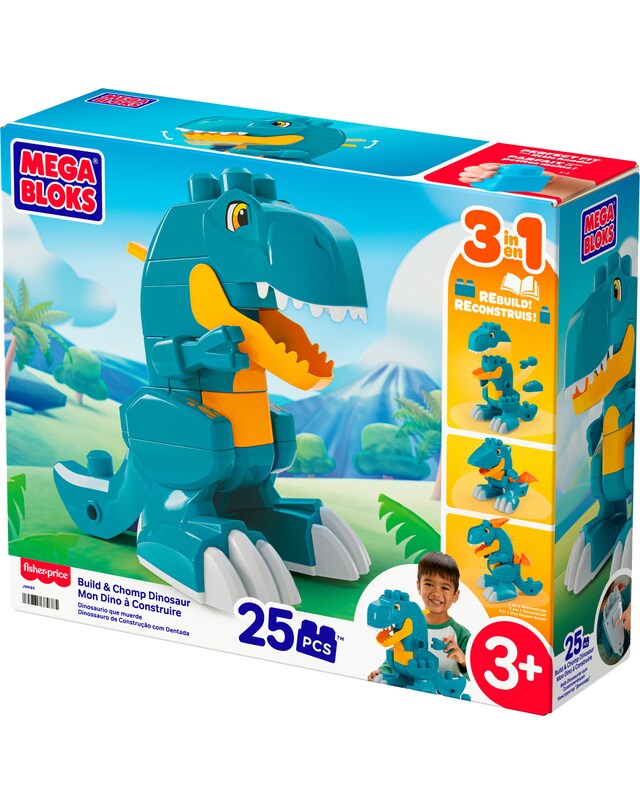Mega Bloks Build & Chomp Dinosaur