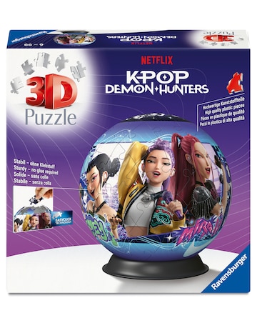 KPop Demon Hunters 3D Puzzle Ball, 72pc
