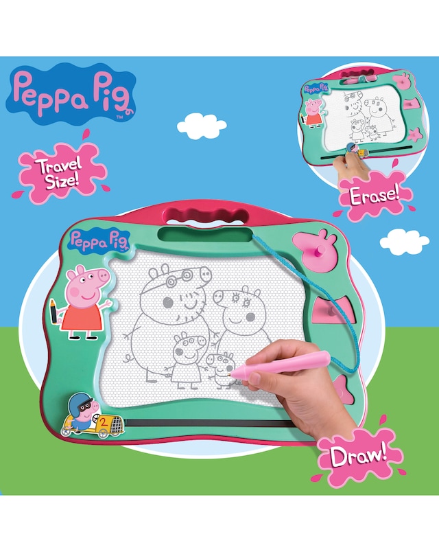 Peppa Pig Travel Magnetic Scribbler