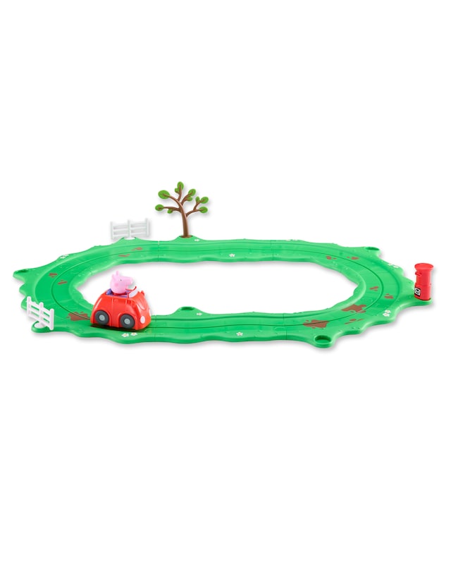 Peppa Whizz Around Little Red Car Set