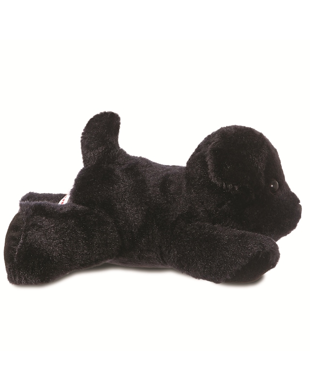 Mini Flopsies Blackie Black Labrador 8in