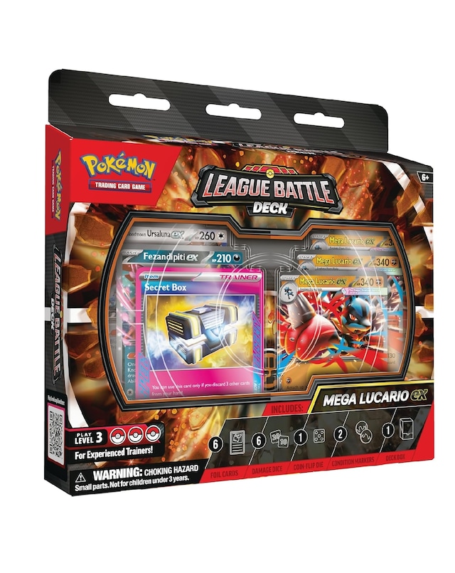 Pokemon TCG: Mega Lucario EX League Battle Deck