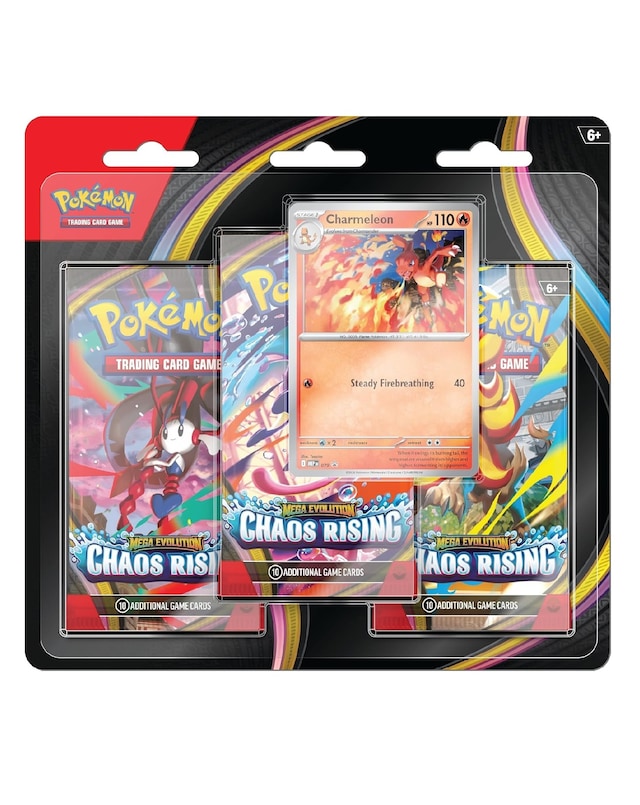 Pokemon TCG: Chaos Rising 3-Pack Blister