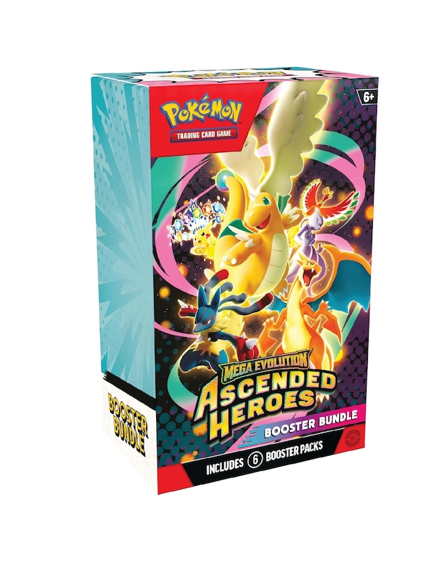 Pokemon TCG: Ascended Heroes Booster Bundle