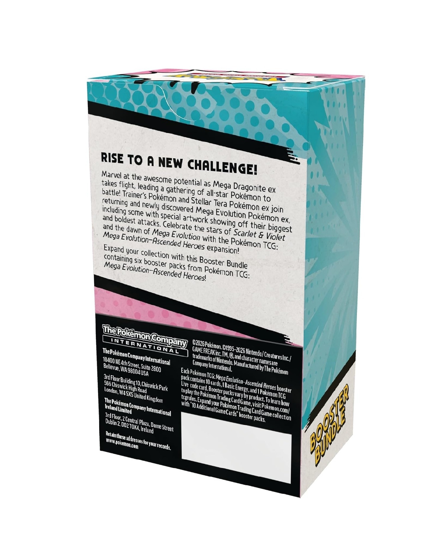 Pokemon TCG: Ascended Heroes Booster Bundle | JD Williams