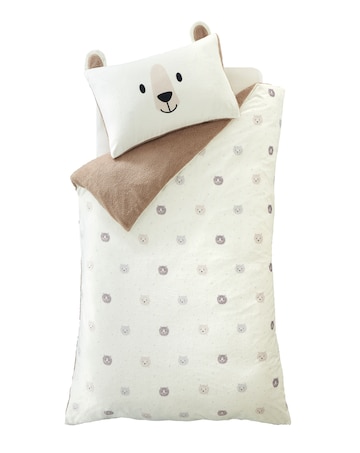 Catherine Lansfield Cosy Bear So Soft Duvet Cover Set