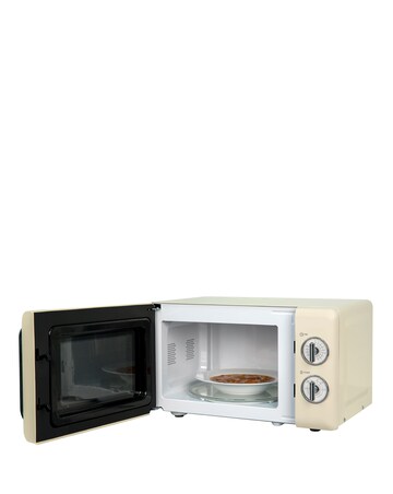 Russell Hobbs RHRETMM705C 17Litre Retro Manual Microwave - Cream