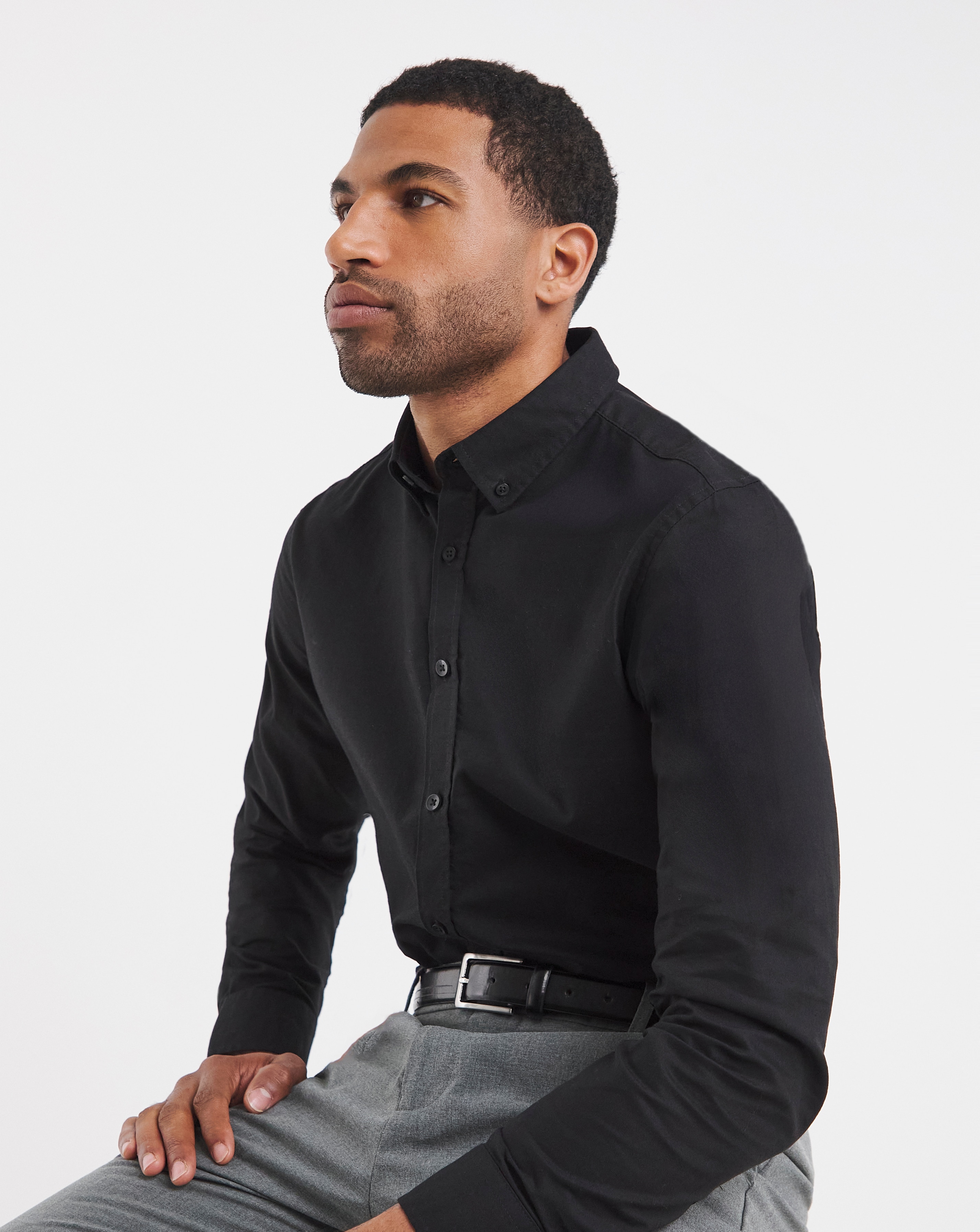 Long Sleeve Oxford Shirt