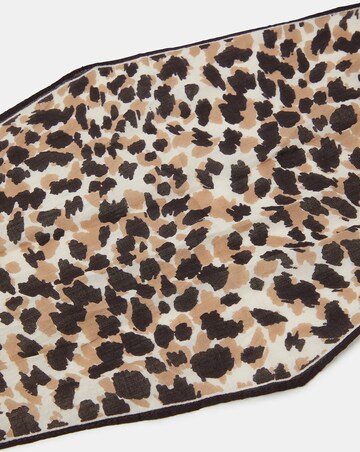 Accessorize Cheetah Print Neckerchief