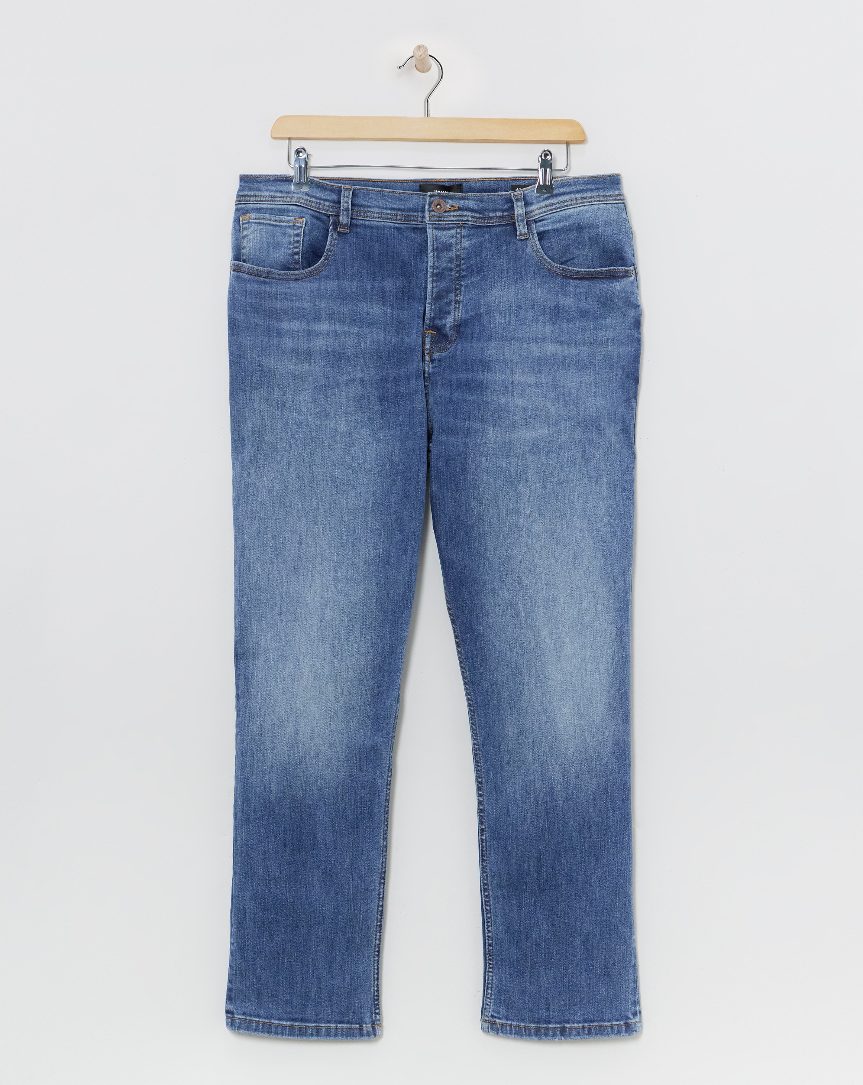 Premium Hemp Slim Fit Jean Mid Wash