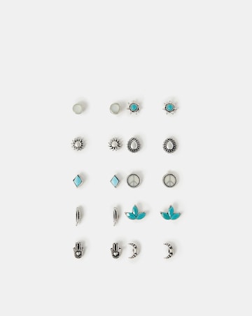 Accessorize 10-Pack Western Boho Earrings