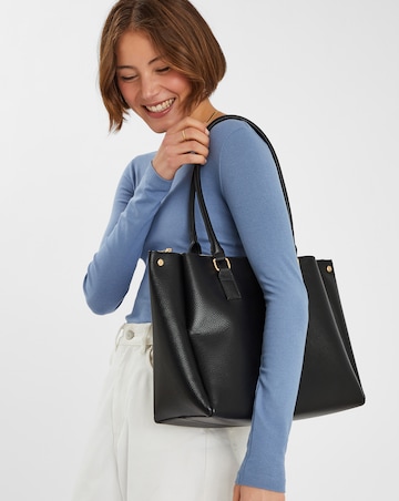 Accessorize Triple Compartment Shoulder Bag