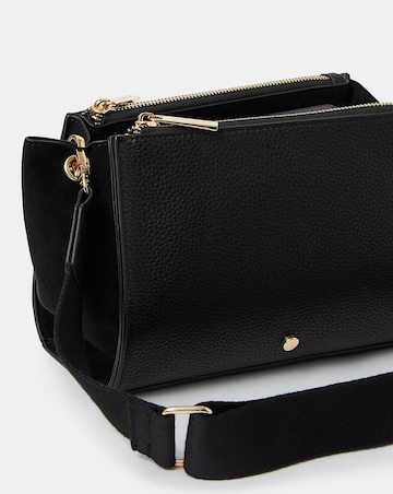 Accessorize Double Zip Crossbody Bag