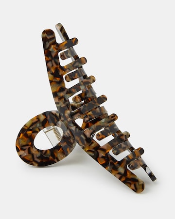 Accessorize Resin Twist Claw Clip