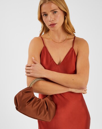 Accessorize Mini Embellished Satin Bag