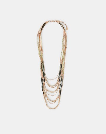 Accessorize Mix Bead Layered Necklace