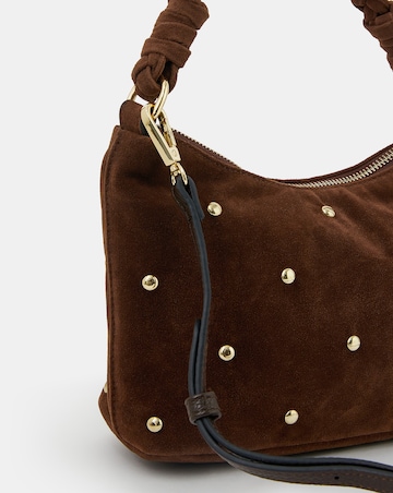 Accessorize Suedette Stud Handbag