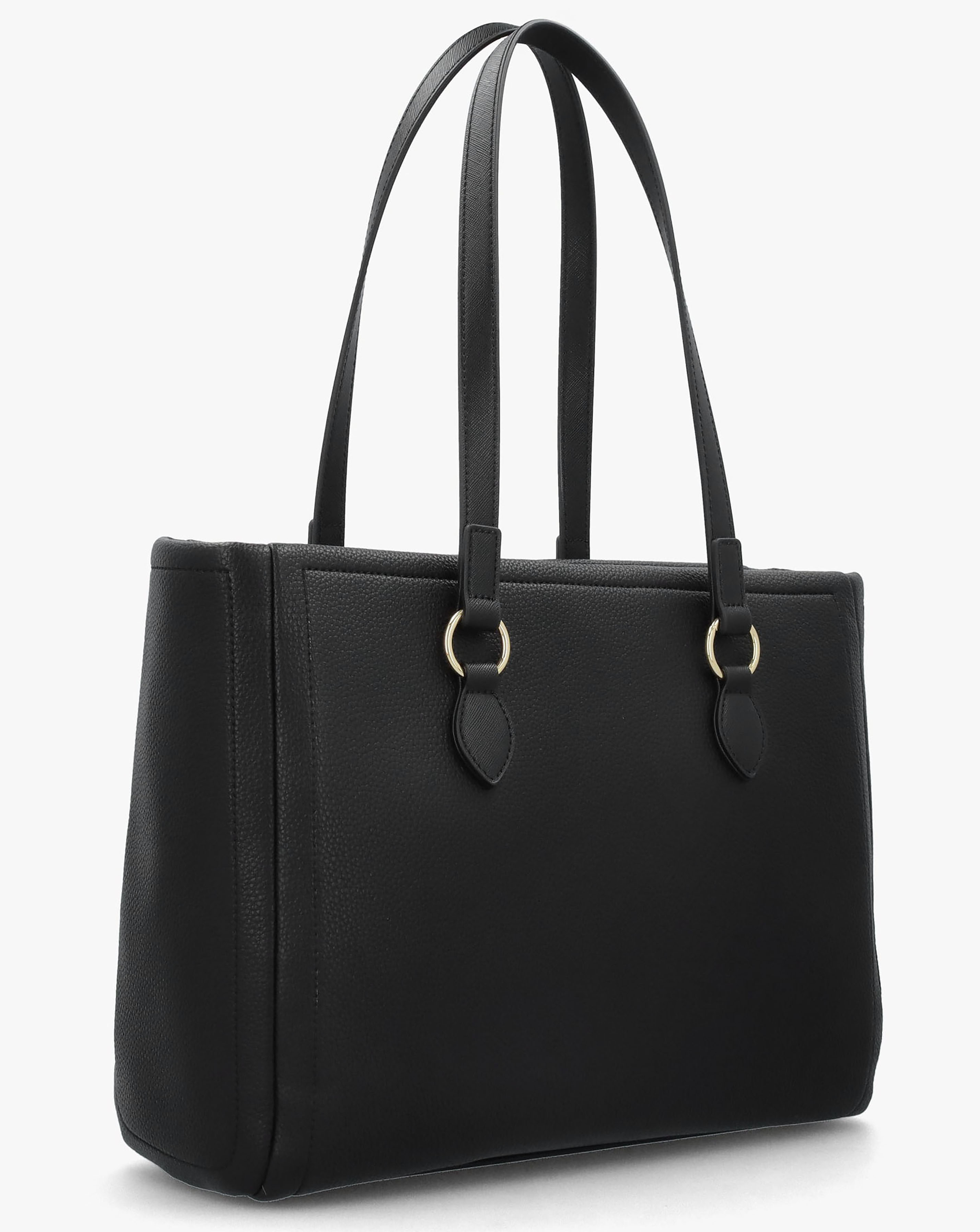 Love Moschino Big Love Black Shopper Bag | JD Williams