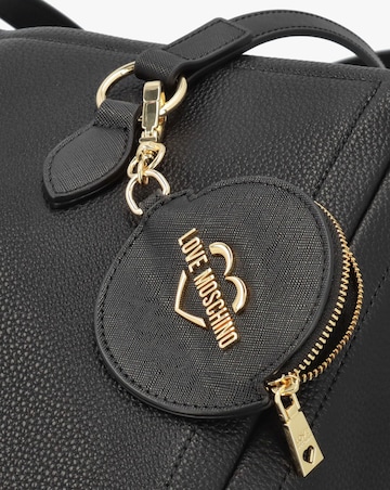 Love Moschino Big Love Black Shopper Bag