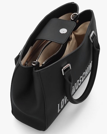 Love Moschino Big Love Black Tote Bag