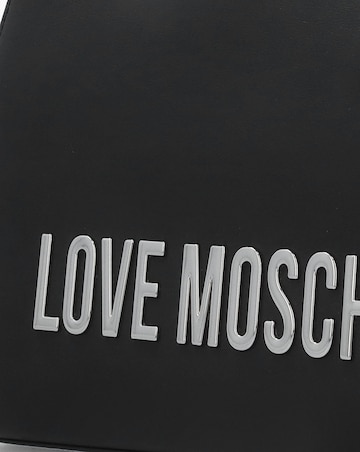 Love Moschino Big Love Black Tote Bag