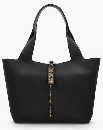 Love Moschino Subtle Black Tote Bag