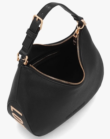 Love Moschino Big Love Black Baguette Bag