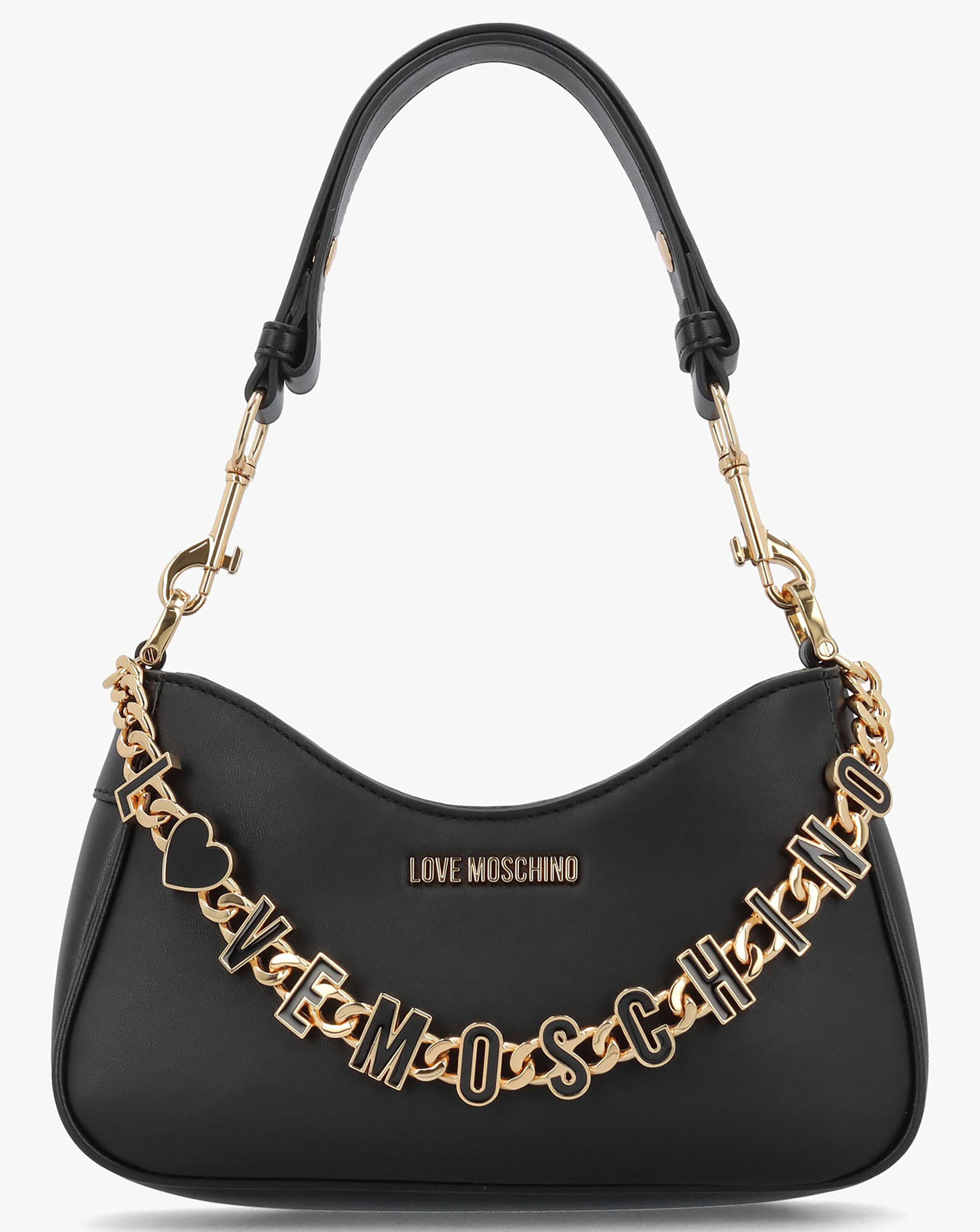 Love Moschino Chain Logo Shoulder Bag