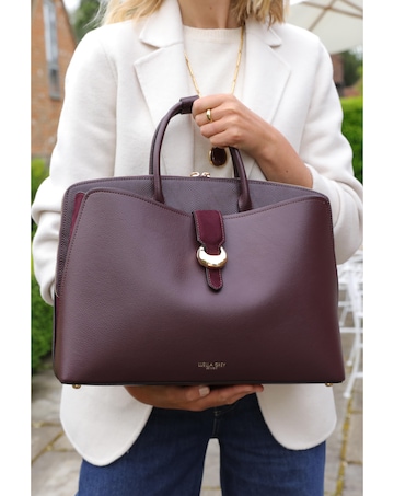 Luella Grey Carlotta Cherry Laptop Tote