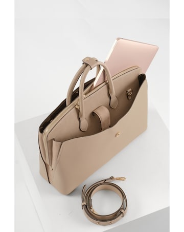 Luella Grey Carlotta Mushroom Laptop Tote