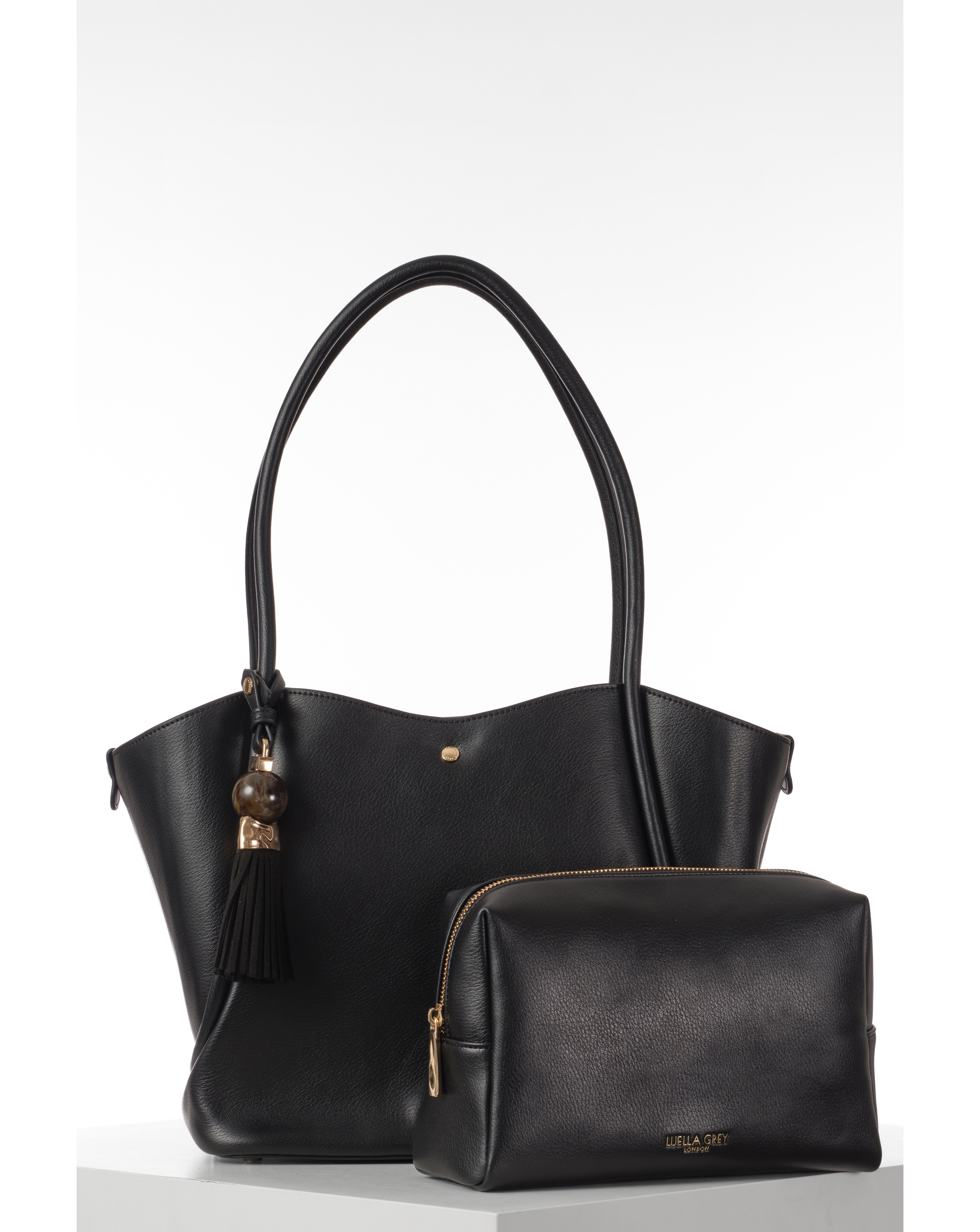 Luella Grey Floella Black Tote