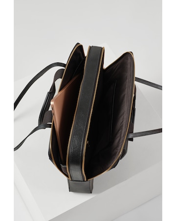 Luella Grey Olive Black Laptop Bag