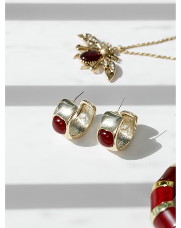 Mood Gold Twisted Rope Insect Long Pendant