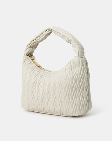 Accessorize Ruched Faux Leather Handbag