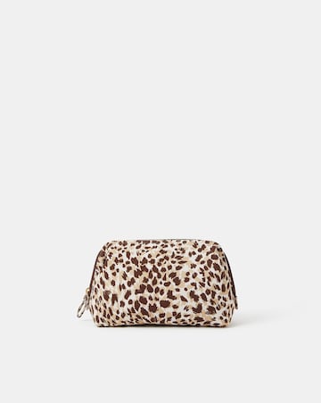 Accessorize Cheetah Print Make Up Bag