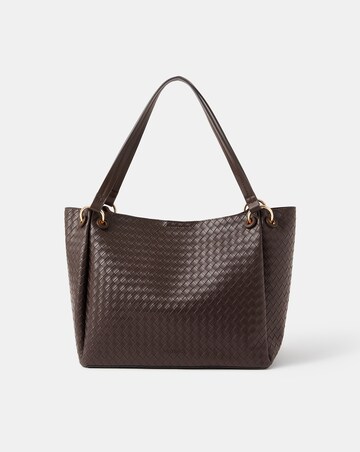 Accessorize Woven Shoulder Bag