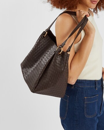 Accessorize Woven Shoulder Bag